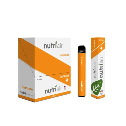 Одноразова вітамінна електронна сигарета Nutriair XXL Immune - Фото 2
